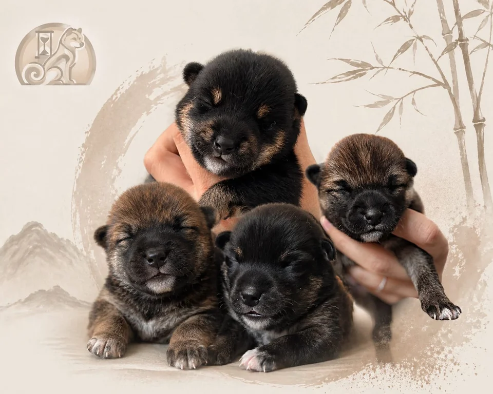 Shiba Inu adulte dans un cadre naturel
